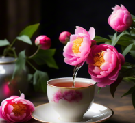 牡丹花茶：品味自然之美与健康的融合